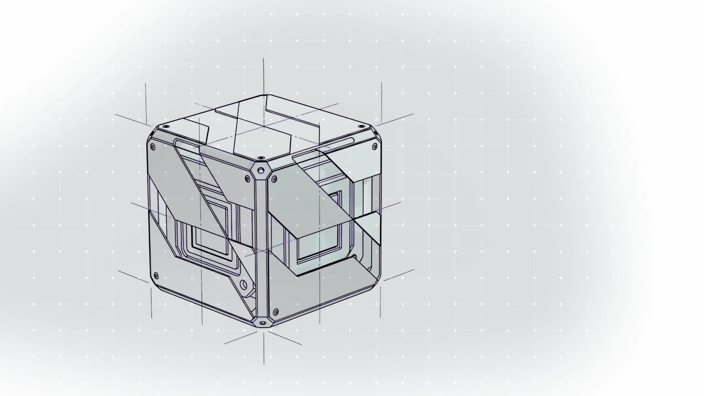 External Form: key frame from the visualization sequence